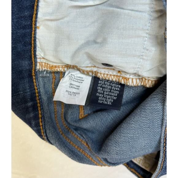 J.Crew Stretch Size 25 B8320 Medium Wash Toothpick Skinny Jeans - Picture 6 of 9